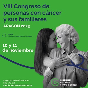 CONGRESO ARAGONÉS DE PERSONAS CON CÁNCER Y FAMILIARES 2023